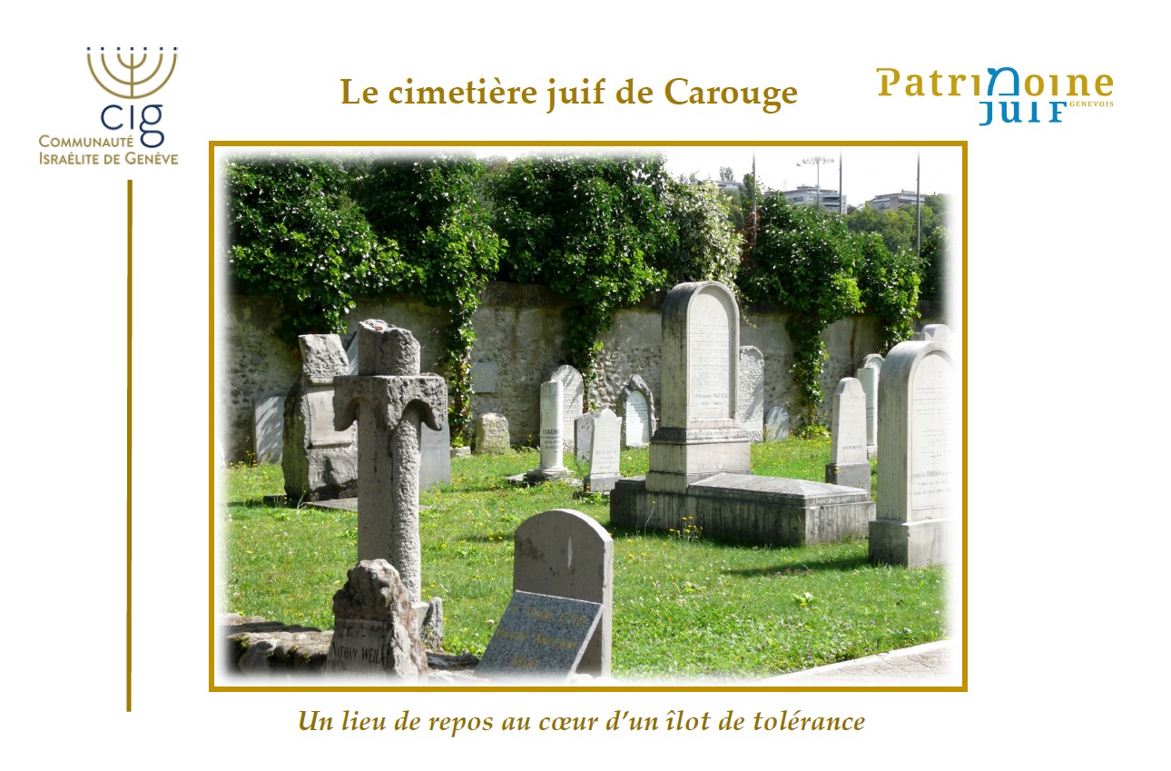 Le cimetière juif de Carouge